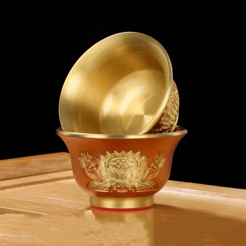 Tibetan Bowl Water Supply Cup Lotus Pure Copper Water Supply Bowl In Front Of Buddha Tantric Holy Water Cup Buddhist Utensils
Tibetan Bowl Water Supply Cup Lotus Pure Copper Water Supply Bowl In Front Of Buddha Tantric Holy Water Cup Buddhist Utensils