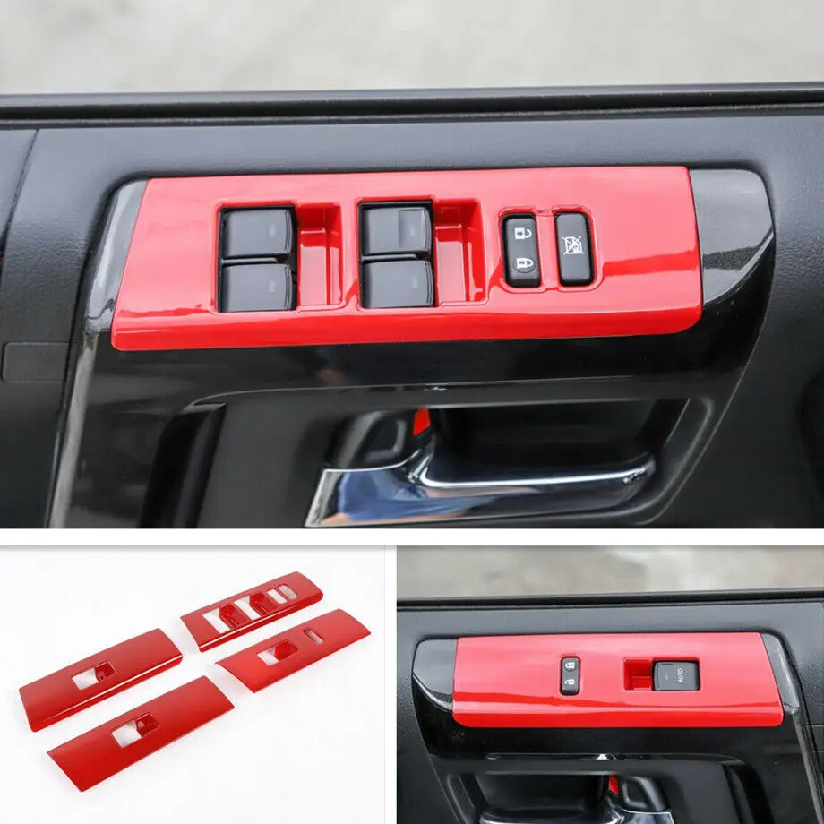 Для 2010-2021 Toyota 4runner Red Window Lift, панель регулировки, переключатель, крышка
Для 2010-2021 Toyota 4runner Red Window Lift, панель регулировки, переключатель, крышка