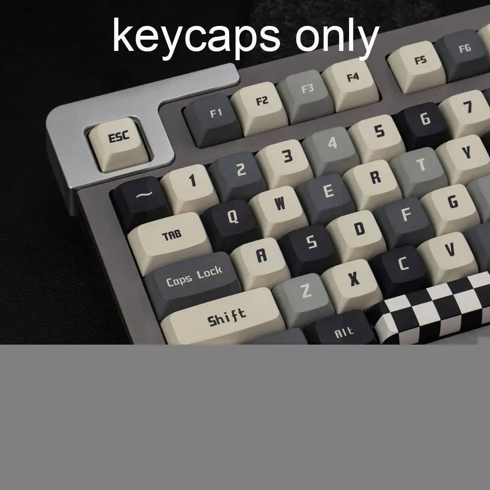 135keys Plaid Keycap Black/white/gray 3 Colors Keycaps Keyboard Mechanical Accessories PBT Game Keyboard Keycap Cap Keyboar N6H8
135keys Plaid Keycap Black/white/gray 3 Colors Keycaps Keyboard Mechanical Accessories PBT Game Keyboard Keycap Cap Keyboar N6H8