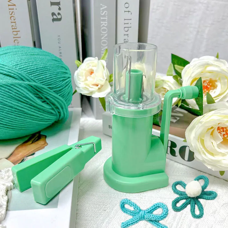 DIY Hand-knitting Machine Mini Easy Spool Knitter Embellish Craft Bracelet Doll Crocheting Tool Set Home Manual Sewing Accessory
DIY Hand-knitting Machine Mini Easy Spool Knitter Embellish Craft Bracelet Doll Crocheting Tool Set Home Manual Sewing Accessory