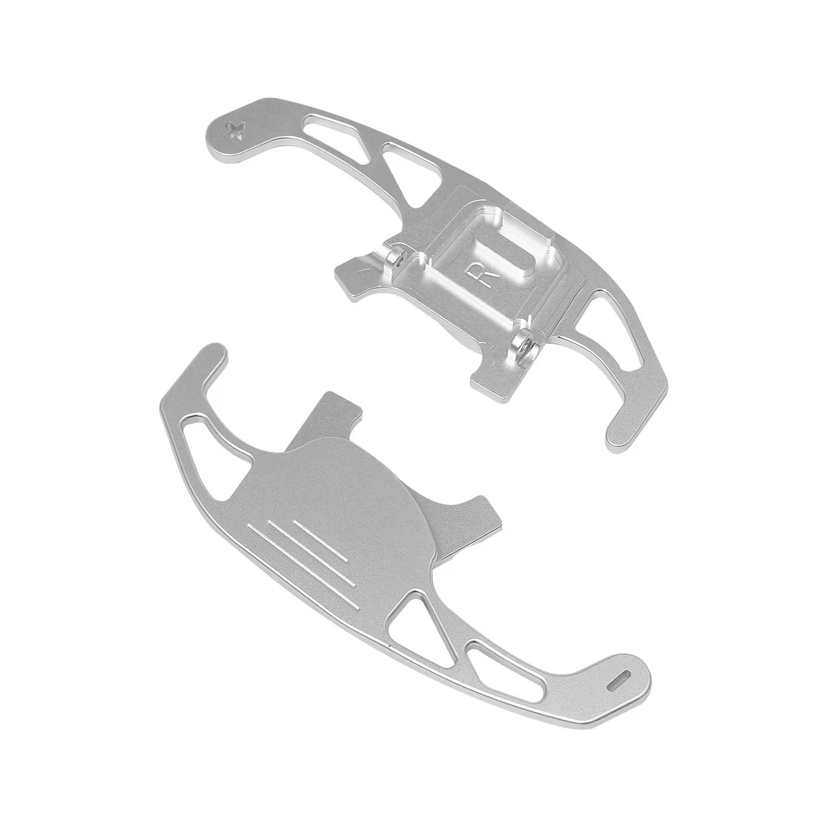 1 Pair Car Steering Wheel Shift Paddle Gear Shifter Paddle Extension for GOLF MK7 R GTD GTE 7 2014-2019 Silver
1 Pair Car Steering Wheel Shift Paddle Gear Shifter Paddle Extension for GOLF MK7 R GTD GTE 7 2014-2019 Silver