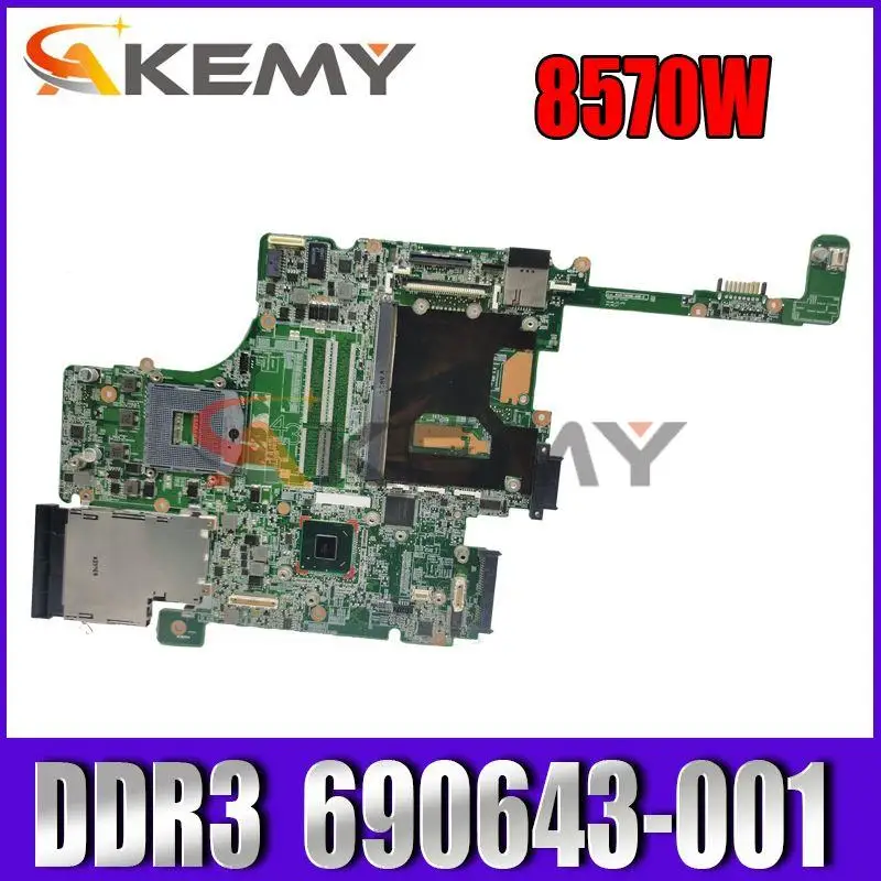 Akemy For Hp Elitebook 8570W 690643-001 Laptop Motherboard DDR3 HD4000 J8A with graphics slot
Akemy For Hp Elitebook 8570W 690643-001 Laptop Motherboard DDR3 HD4000 J8A with graphics slot