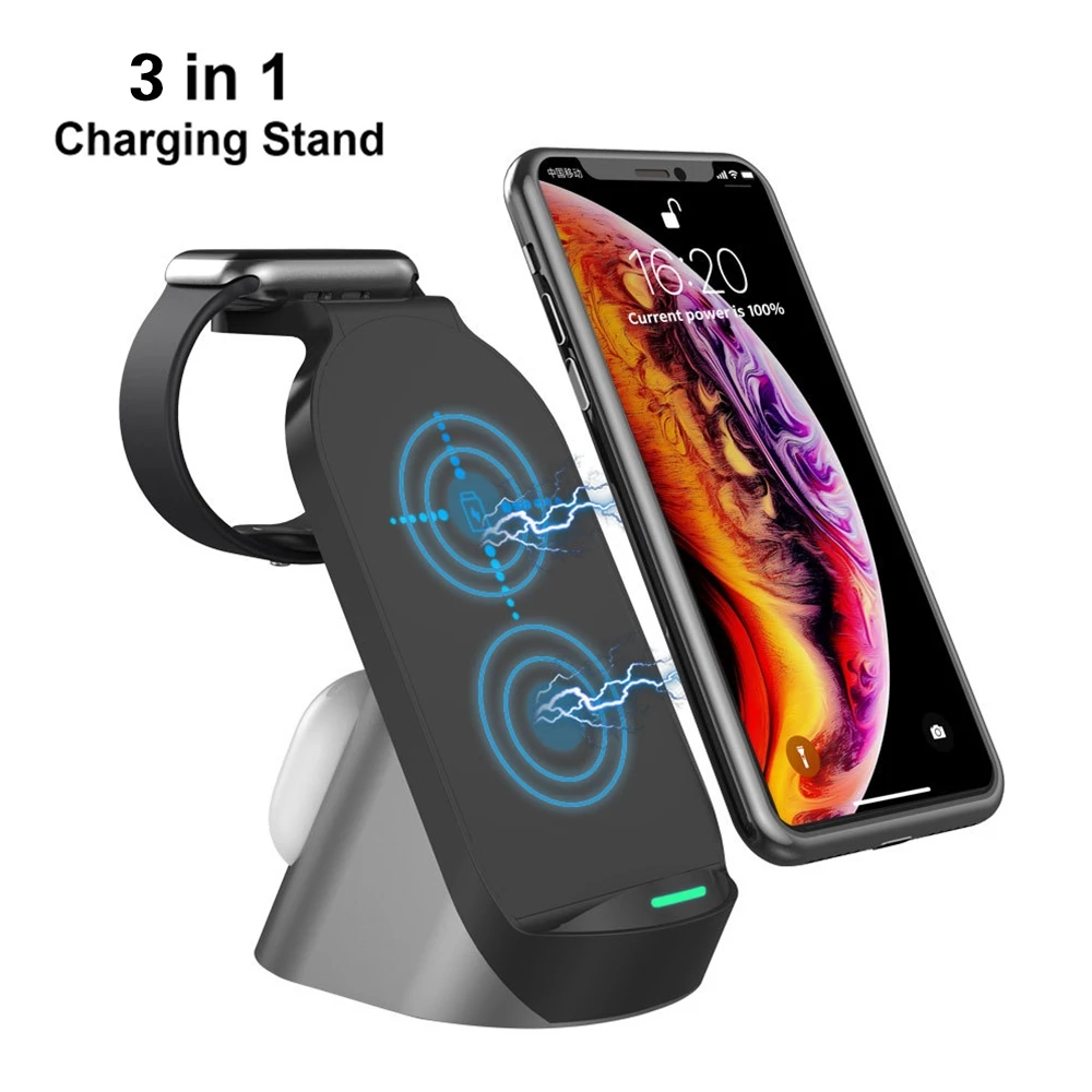 Беспроводное быстрое зарядное устройство 3 в 1 15 Вт для Iphone12 11 X XS Max Mini Airpods Pro Apple Watch6 5 4 3 2 Pad док-станция
Беспроводное быстрое зарядное устройство 3 в 1 15 Вт для Iphone12 11 X XS Max Mini Airpods Pro Apple Watch6 5 4 3 2 Pad док-станция