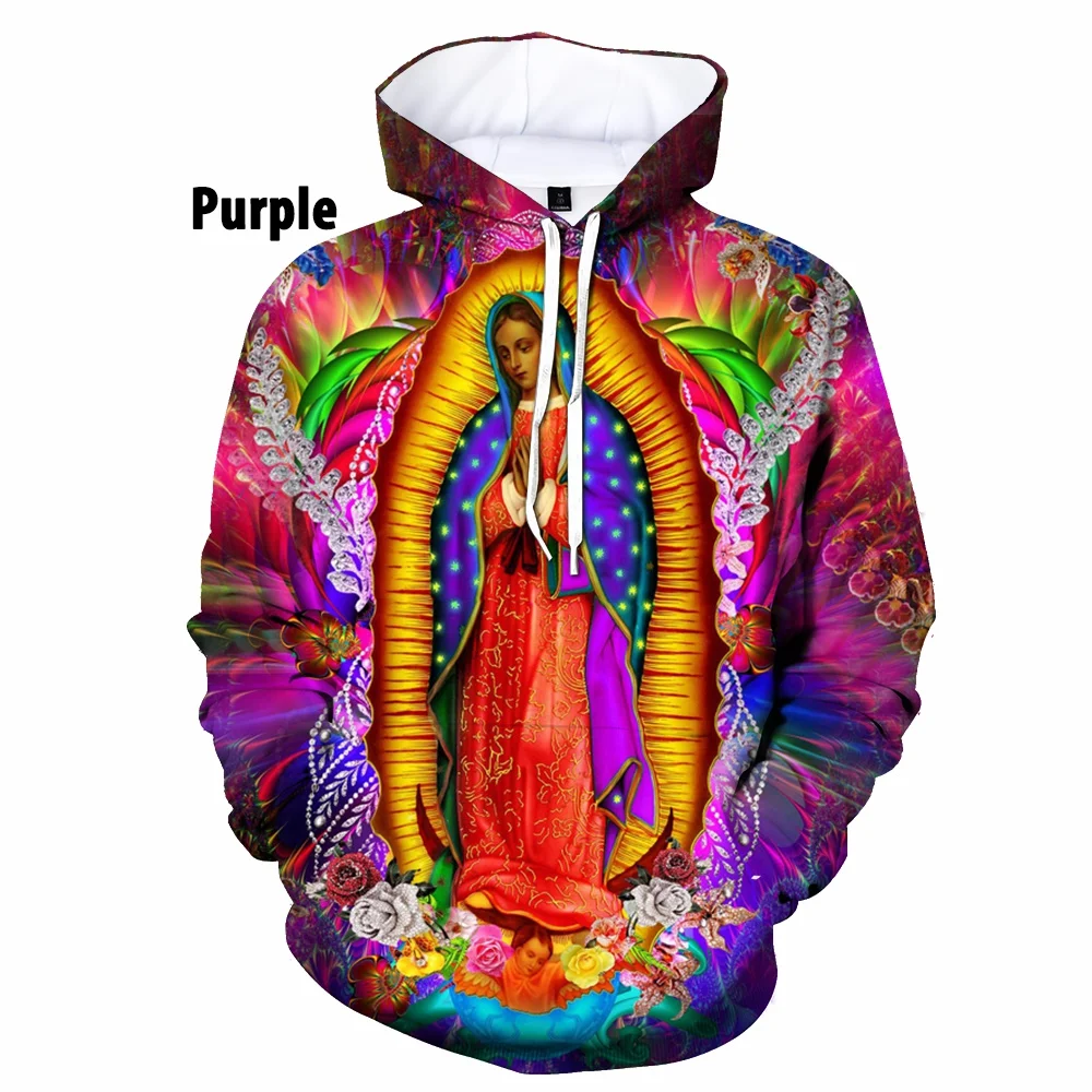 Spring and Autumn New Fashion Virgin Mary 3D Print Fashion Casual Hoodie for Men and Women Children's Sweatshirt
Spring and Autumn New Fashion Virgin Mary 3D Print Fashion Casual Hoodie for Men and Women Children's Sweatshirt