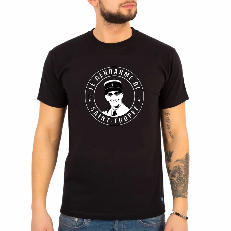 Men's T-shirt Gendarme From Saint Tropez Le Gendarme De Saint Tropez Graphic Tshirts Women Male Short-sleev Camisetas Hombre
Men's T-shirt Gendarme From Saint Tropez Le Gendarme De Saint Tropez Graphic Tshirts Women Male Short-sleev Camisetas Hombre