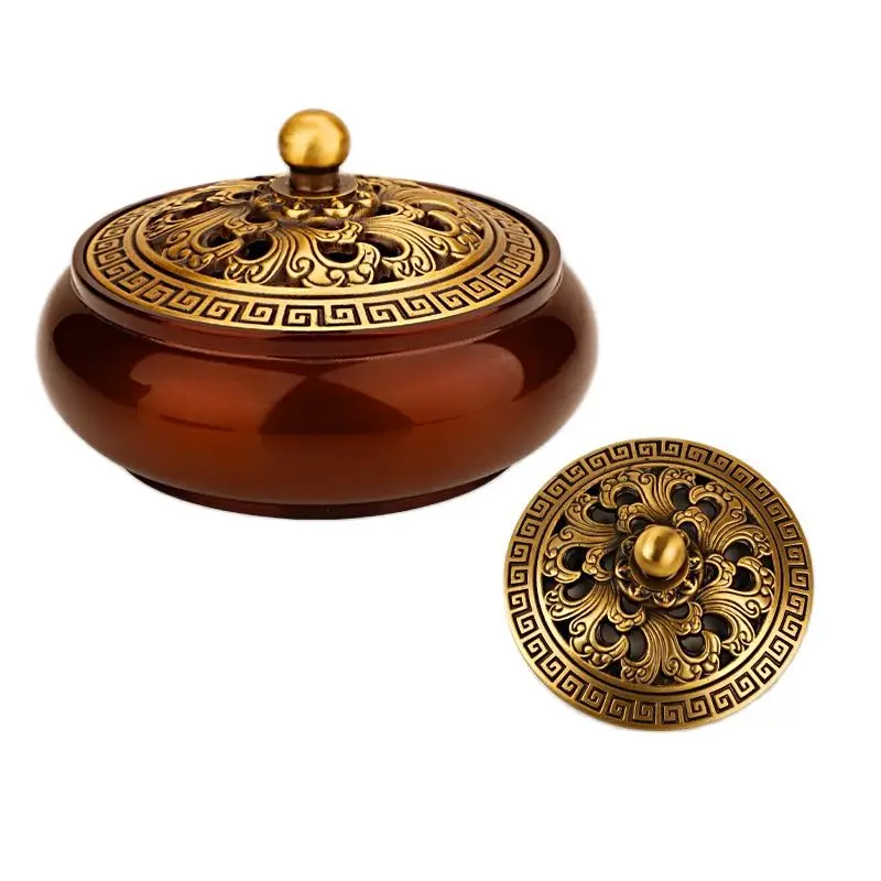 Creative Zen Incense Burner Holder Aromatherapy Stove Home Decoration Home Incense Burner Holder Tea Ceremony Desktop Decoration 
Creative Zen Incense Burner Holder Aromatherapy Stove Home Decoration Home Incense Burner Holder Tea Ceremony Desktop Decoration