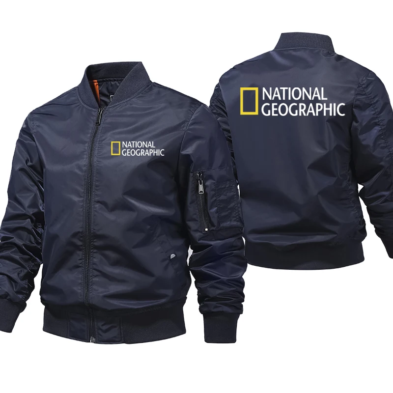 Jacket Mens National Geographic Bomber Jacket Men Fashion Outdoor Clothing Funny Large Size Clothes Thick aviator Jackets Coat
Jacket Mens National Geographic Bomber Jacket Men Fashion Outdoor Clothing Funny Large Size Clothes Thick aviator Jackets Coat