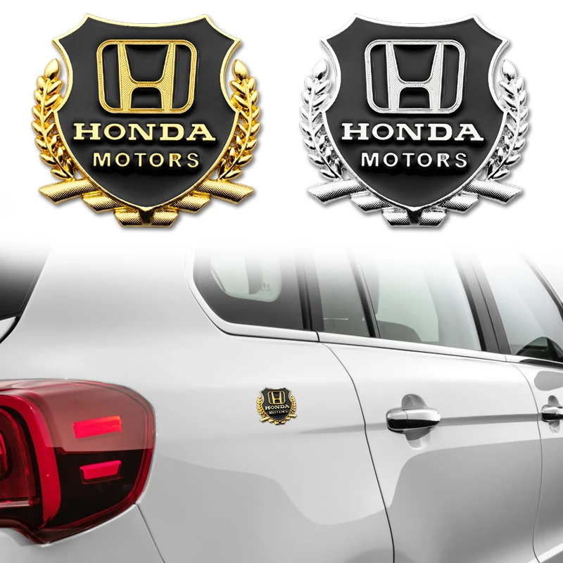 2PCS Custom Metal Car Stickers Car Emblem Exterior Accessories For Honda Fit City CB500 Cry Accord cb650r Forza 125 car products
2PCS Custom Metal Car Stickers Car Emblem Exterior Accessories For Honda Fit City CB500 Cry Accord cb650r Forza 125 car products