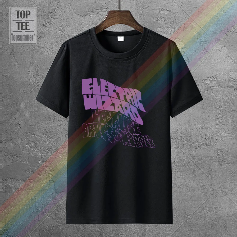 2018 Summer Winter T-Shirts For Men New Electric Wizard Murder Metal Band Men'S Black T-Shirt Size S 3Xl Coat Clothes Tops
2018 Summer Winter T-Shirts For Men New Electric Wizard Murder Metal Band Men'S Black T-Shirt Size S 3Xl Coat Clothes Tops