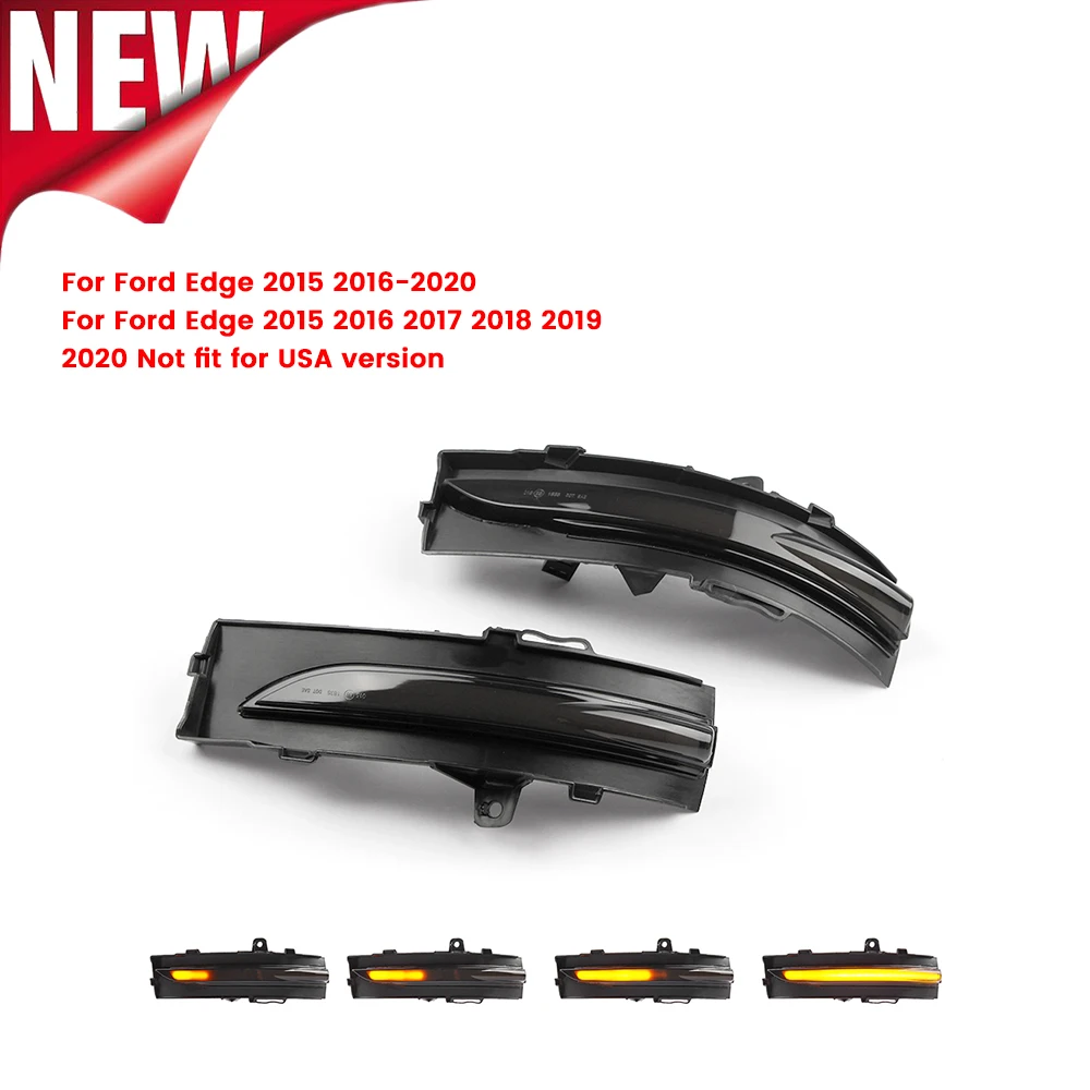 Blinker Smoked Lens Sequential LED Side Mirror Turn Signals For Ford Edge ST 2015 2016 2017 2018 2019 2020 Lamp Accessories
Blinker Smoked Lens Sequential LED Side Mirror Turn Signals For Ford Edge ST 2015 2016 2017 2018 2019 2020 Lamp Accessories