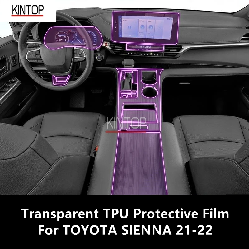 For TOYOTA SIENNA 21-22 Car Interior Center Console Transparent TPU Protective Film Anti-scratch Repair Film Accessories Refit
For TOYOTA SIENNA 21-22 Car Interior Center Console Transparent TPU Protective Film Anti-scratch Repair Film Accessories Refit