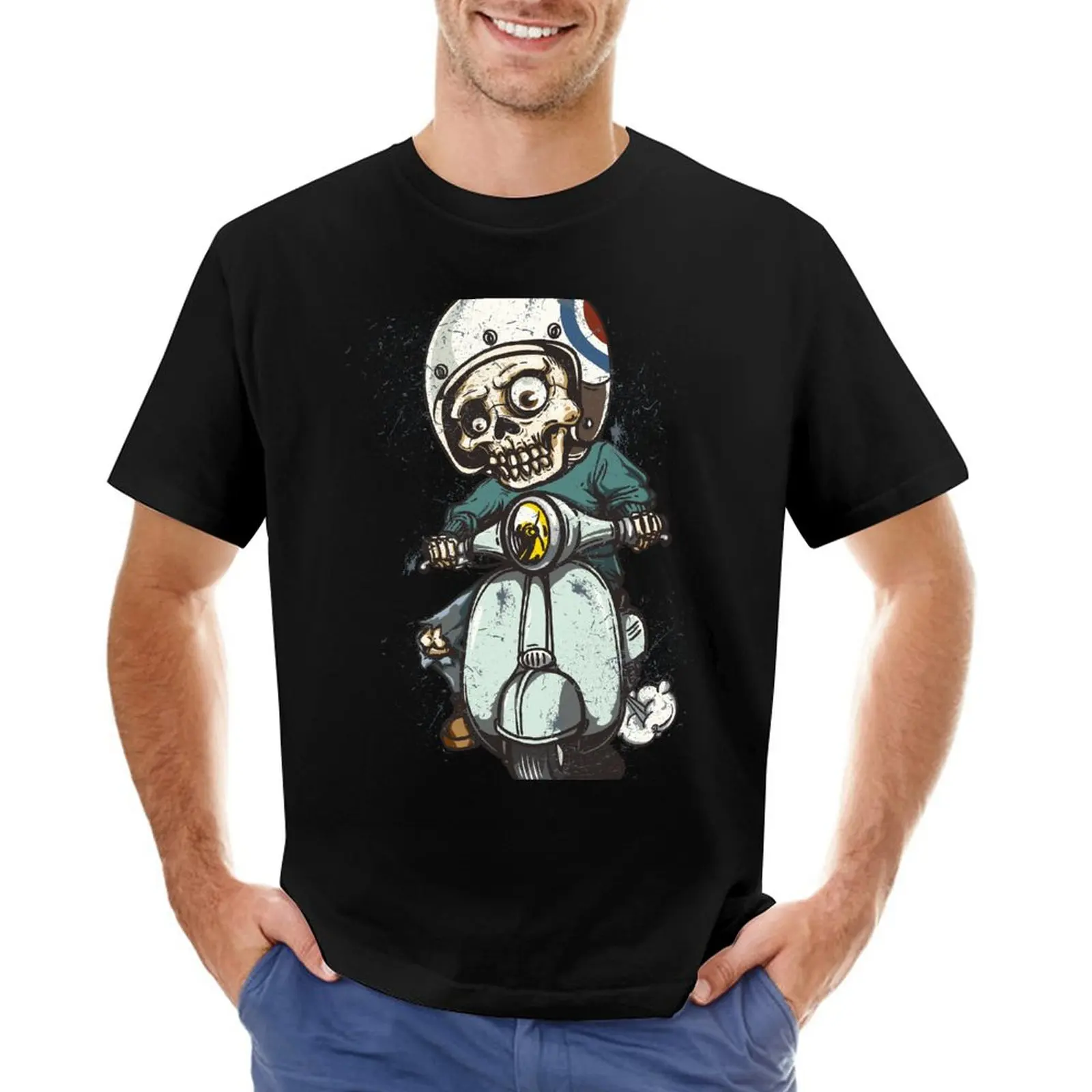 Skull Print Men T-shirt Summer Cotton Black T Shirt for Men Short Sleeve Casual Oversized T-shirt Y2k Clothes Harajuku Top Tees
Skull Print Men T-shirt Summer Cotton Black T Shirt for Men Short Sleeve Casual Oversized T-shirt Y2k Clothes Harajuku Top Tees