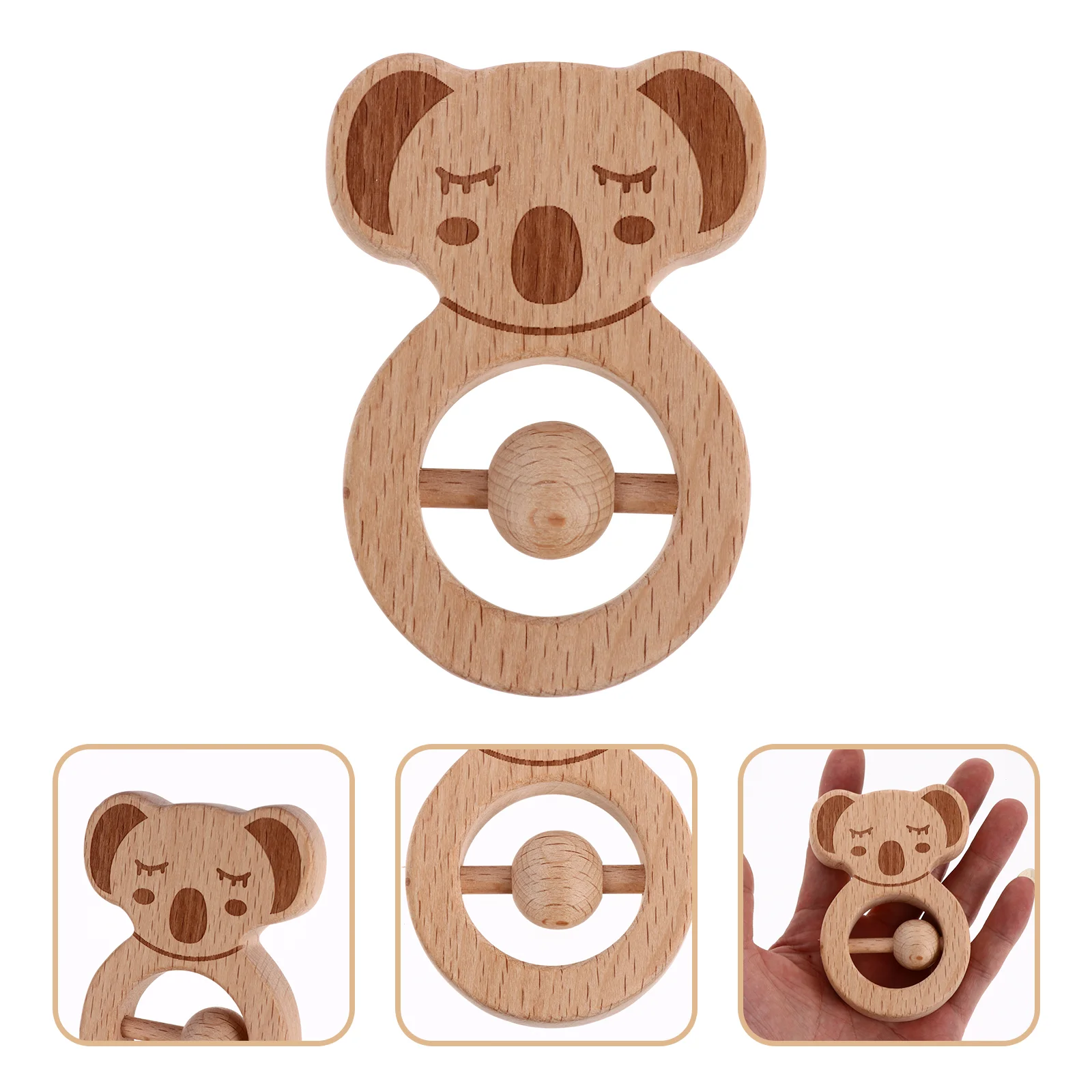 1Pc Teether Koala Shape Portable Baby Teething Baby Molar Tool For Kids Infant 
1Pc Teether Koala Shape Portable Baby Teething Baby Molar Tool For Kids Infant