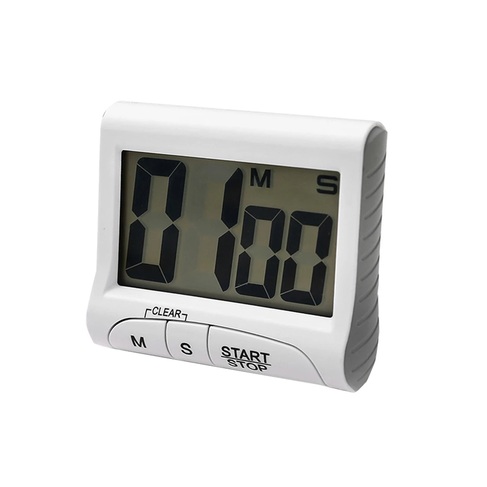 Digital Screen Kitchen Timer Large Display Digital Timer Square Cooking Count Up Countdown Alarm Clock Sleep Stopwatch Clock
Digital Screen Kitchen Timer Large Display Digital Timer Square Cooking Count Up Countdown Alarm Clock Sleep Stopwatch Clock
