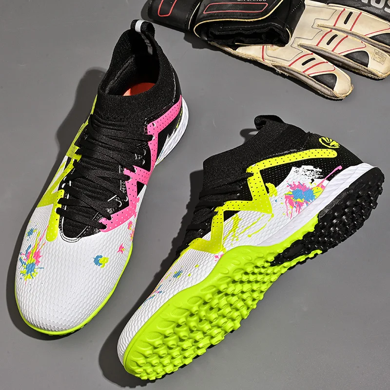 Quality Football Boots Cleats Wholesale Messi Durable Light Comfortable Soccer Shoes Outdoor Genuine Futsal Studded Sneakers
Quality Football Boots Cleats Wholesale Messi Durable Light Comfortable Soccer Shoes Outdoor Genuine Futsal Studded Sneakers