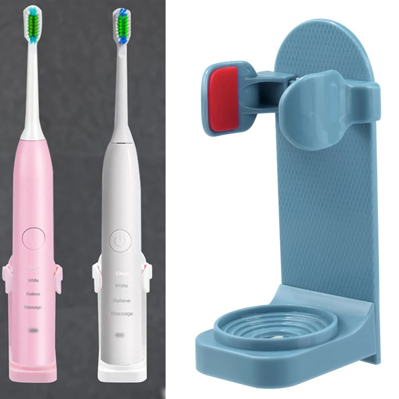 Electric Toothbrush Holder Adhesive Stand Bathroom Space Saving Traceless Toothbrush Organizer Adapt Wall-Mount
Electric Toothbrush Holder Adhesive Stand Bathroom Space Saving Traceless Toothbrush Organizer Adapt Wall-Mount