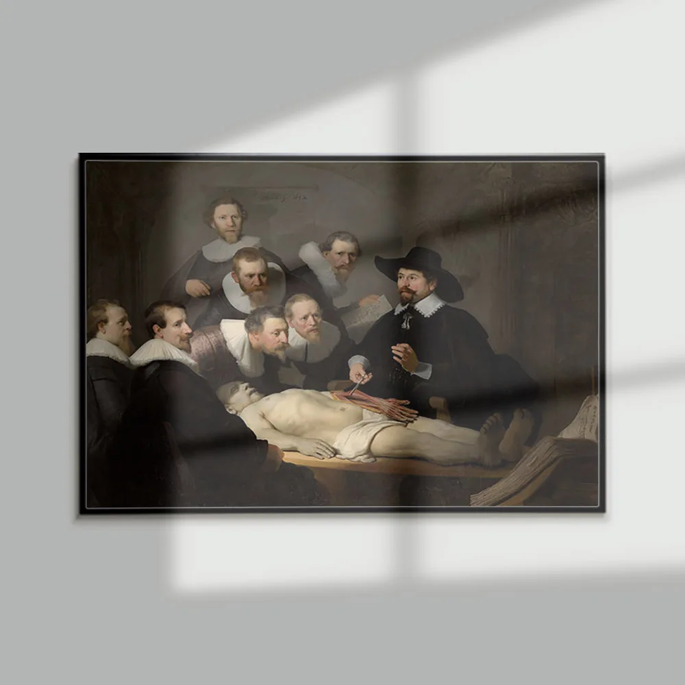The Anatomy Lesson Of Dr. Nicolaes Tulp Vintage Art Print Poster Rembrandt Canvas Painting Doctor Surgery Wall Picture Decor
The Anatomy Lesson Of Dr. Nicolaes Tulp Vintage Art Print Poster Rembrandt Canvas Painting Doctor Surgery Wall Picture Decor
