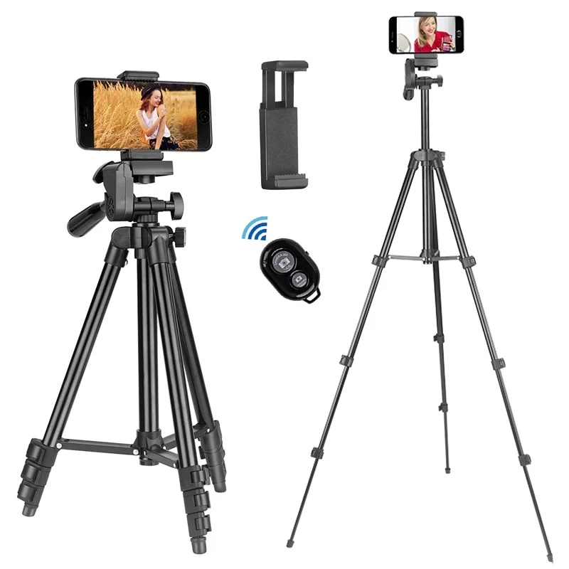 Tripod for Phone Lightweight Camera Tripod Stand with Bluetooth Selfie Remote Phone Holder Video Photography for Xiaomi Huawei
Tripod for Phone Lightweight Camera Tripod Stand with Bluetooth Selfie Remote Phone Holder Video Photography for Xiaomi Huawei