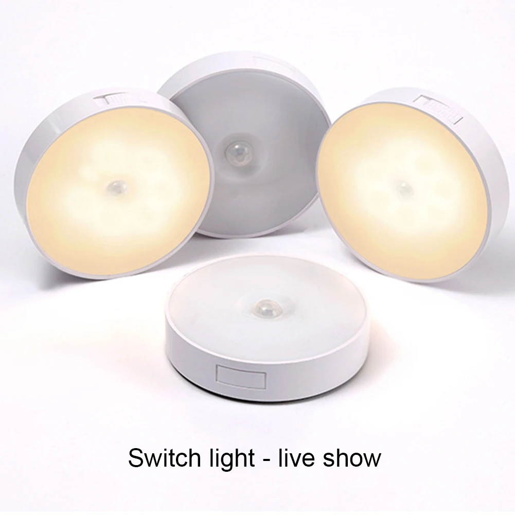 LED Round Human Body Sensor Light Wireless Wall Mounted Closet Lighting Adjustable Stair Lights Multipurpose for Bedroom Kitchen
LED Round Human Body Sensor Light Wireless Wall Mounted Closet Lighting Adjustable Stair Lights Multipurpose for Bedroom Kitchen