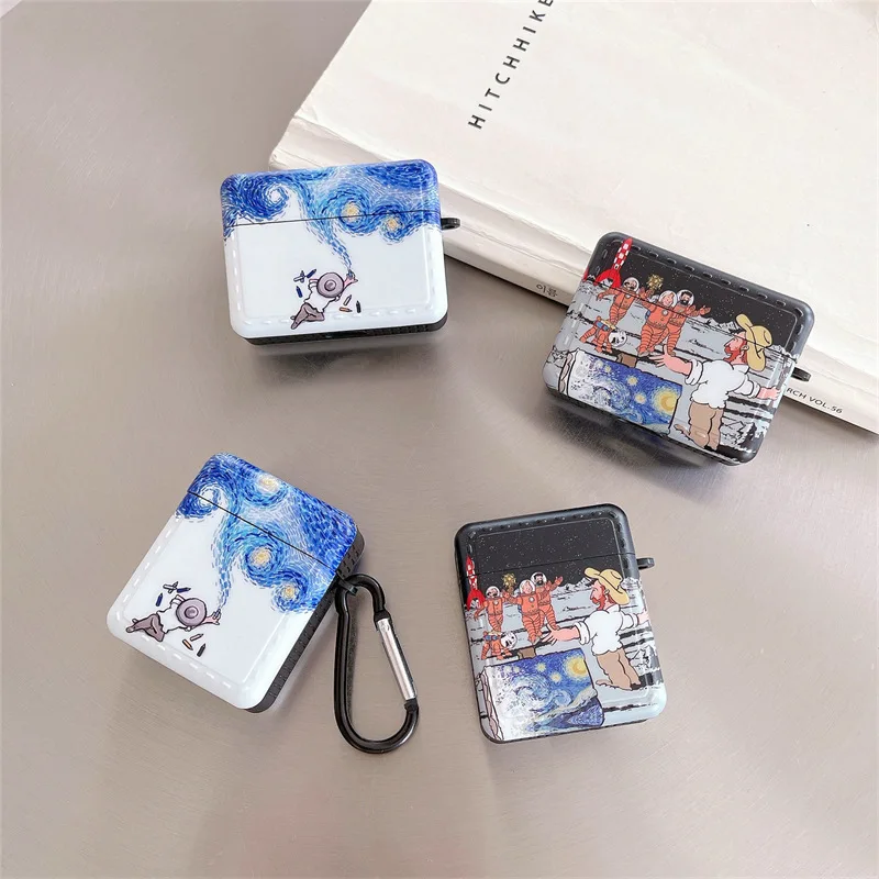Creative Van Gogh Case for Apple AirPods 1 2 3 Pro Cases Cover IPhone Bluetooth Earbuds Earphone Air Pod Pods Case
Creative Van Gogh Case for Apple AirPods 1 2 3 Pro Cases Cover IPhone Bluetooth Earbuds Earphone Air Pod Pods Case