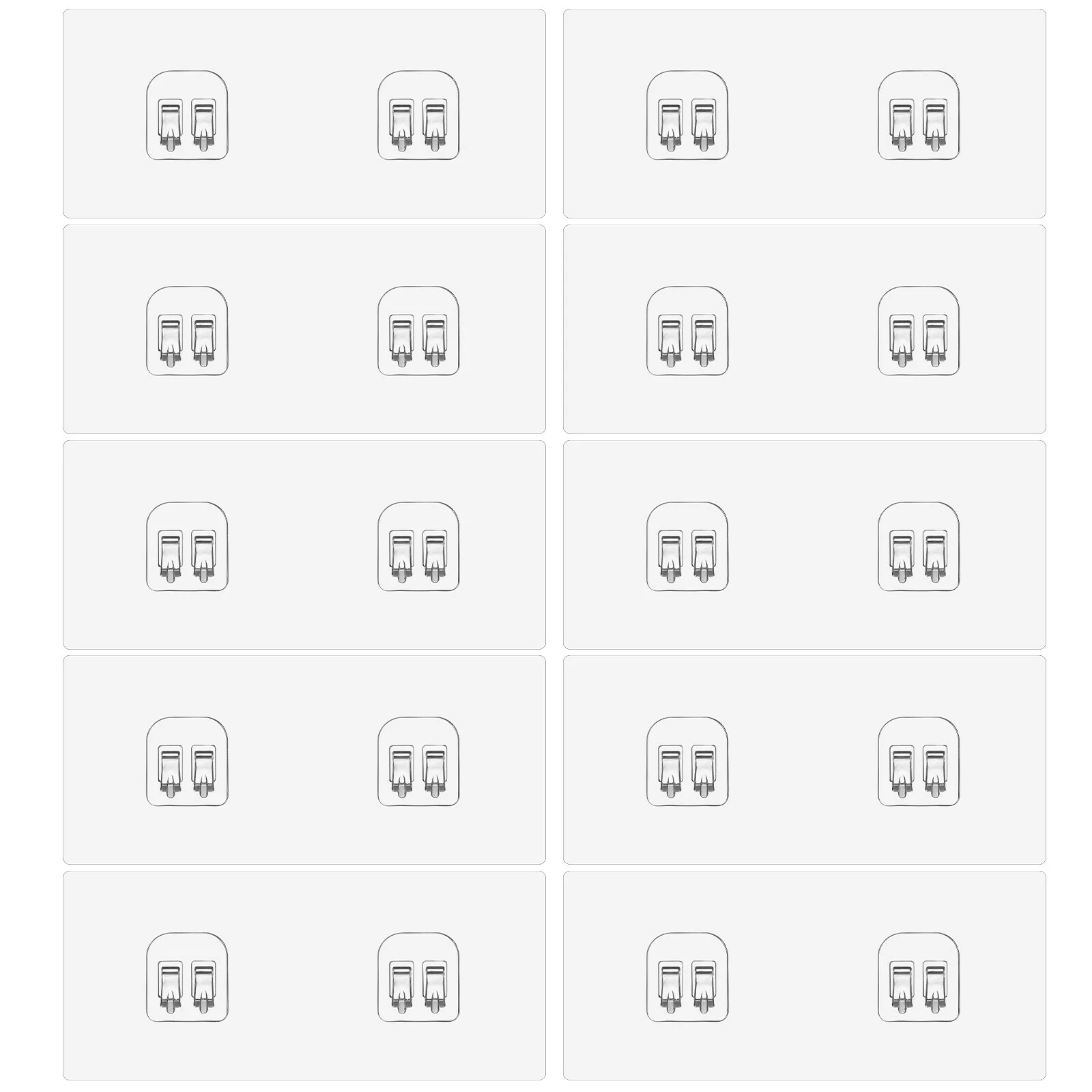 10 Pcs Self-adhesive Hooks Transparent Hooks for Kitchen Bathroom Toilet Door Wall
10 Pcs Self-adhesive Hooks Transparent Hooks for Kitchen Bathroom Toilet Door Wall