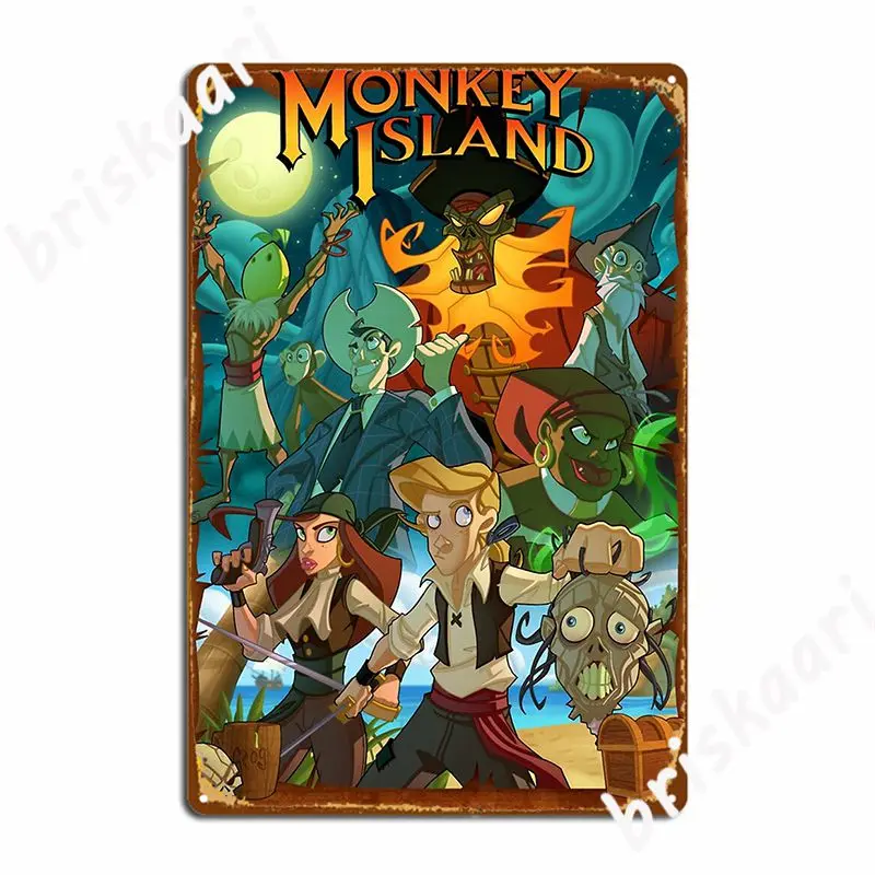 The Secret Of Monkey Island Metal Sign Wall Cave Pub Garage Funny Painting Décor Tin Sign Posters
The Secret Of Monkey Island Metal Sign Wall Cave Pub Garage Funny Painting Décor Tin Sign Posters