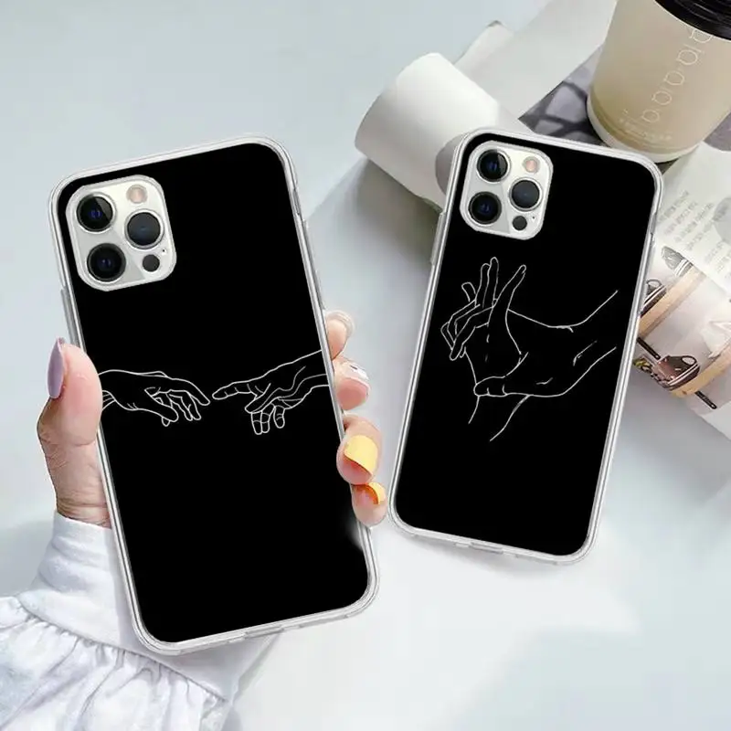 Lover Hand Line Simple Phone Case for iPhone 11 12 13 Mini Pro Max 8 7 6 6S Plus X 5 SE 2020 XR XS Case shell
Lover Hand Line Simple Phone Case for iPhone 11 12 13 Mini Pro Max 8 7 6 6S Plus X 5 SE 2020 XR XS Case shell
