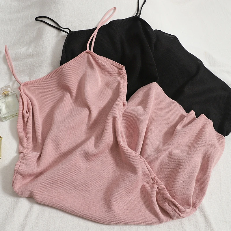 Hikigawa Chic Fashion Sweet Elegant Versatile Knitted Dresses For Women Summer Sexy Sleeveless Slimming Short Vestidos Mujer
Hikigawa Chic Fashion Sweet Elegant Versatile Knitted Dresses For Women Summer Sexy Sleeveless Slimming Short Vestidos Mujer