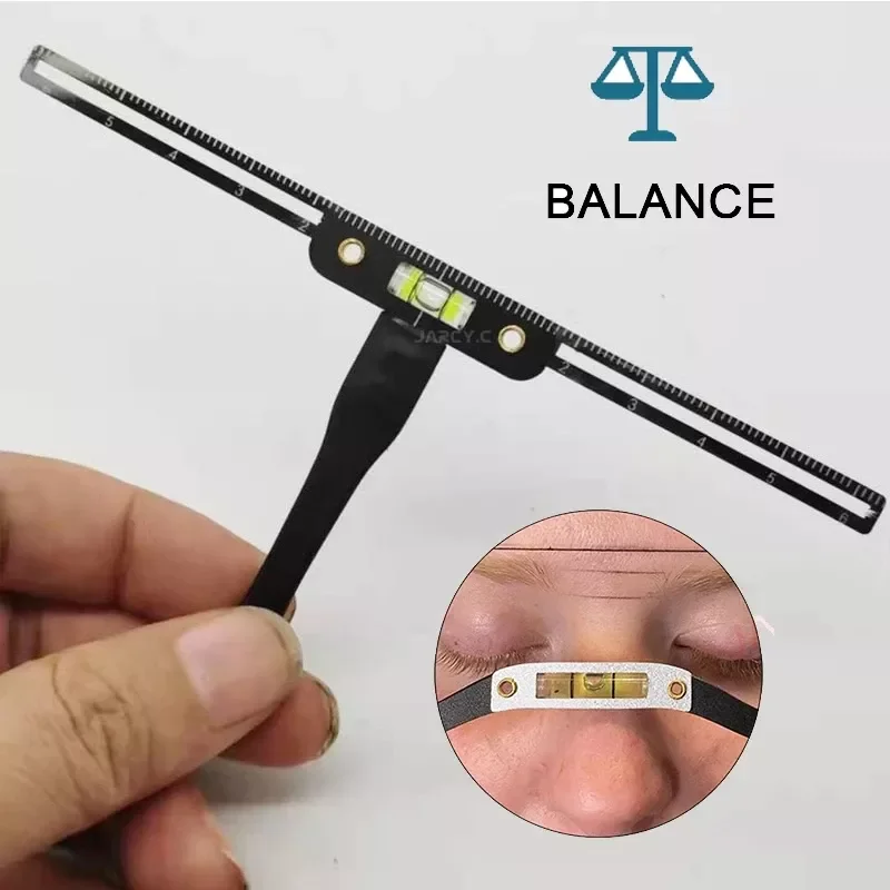 Microshading Eyebrow Tattoo Stencil Ruler Three-Point Positioning Reusable Template Eyebrow Makeup Tattoo Balance Measure Tool
Microshading Eyebrow Tattoo Stencil Ruler Three-Point Positioning Reusable Template Eyebrow Makeup Tattoo Balance Measure Tool