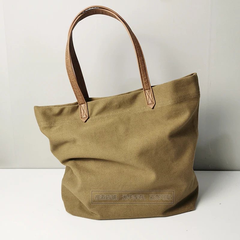 Women's men's bag large capacity versatile canvas bag simple single shoulder bag large tote bag
Women's men's bag large capacity versatile canvas bag simple single shoulder bag large tote bag