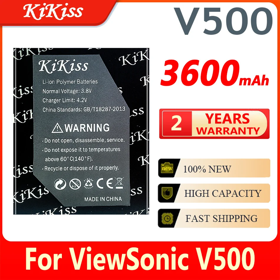 3600mAh V500 100% New Li-ion Battery For ViewSonic V500 V500-3 Replacement Batteries
3600mAh V500 100% New Li-ion Battery For ViewSonic V500 V500-3 Replacement Batteries
