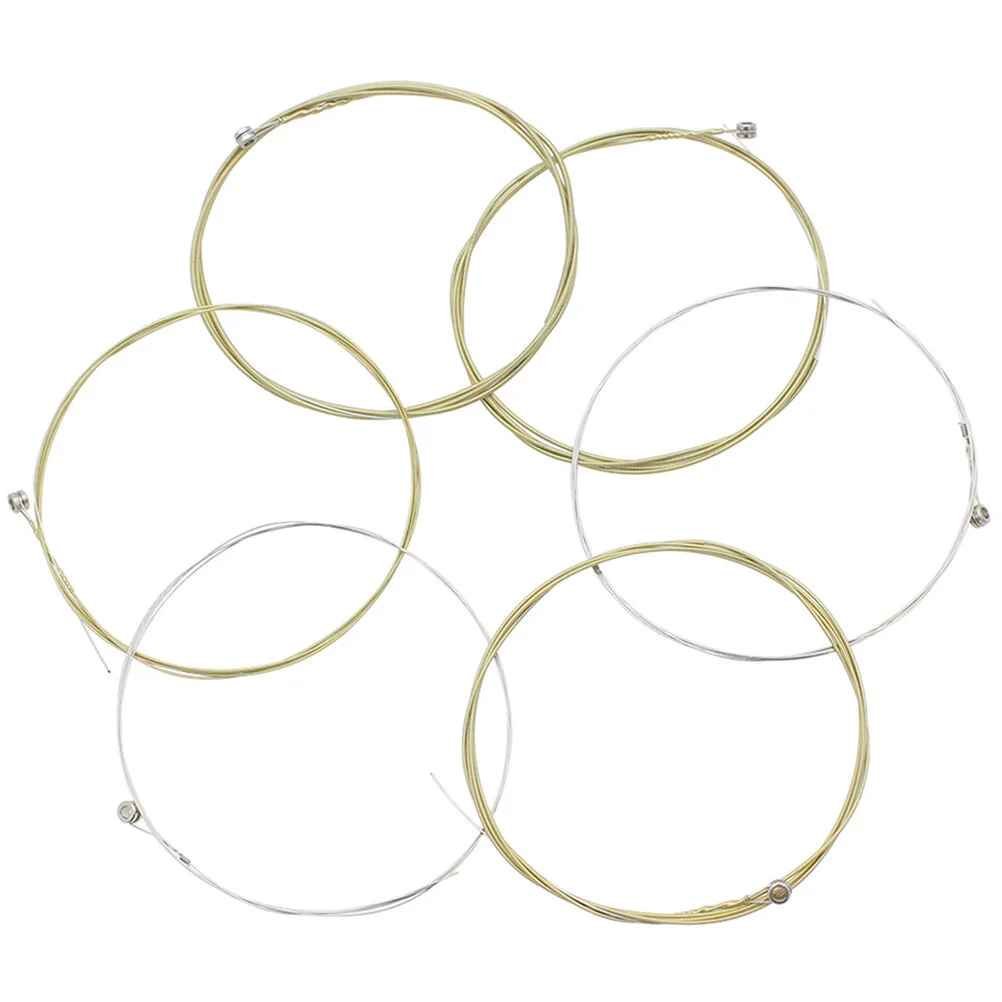 6 Pcs Music Accessories Musical Instrument Guitar Parts The Strings Folk Accessory
6 Pcs Music Accessories Musical Instrument Guitar Parts The Strings Folk Accessory