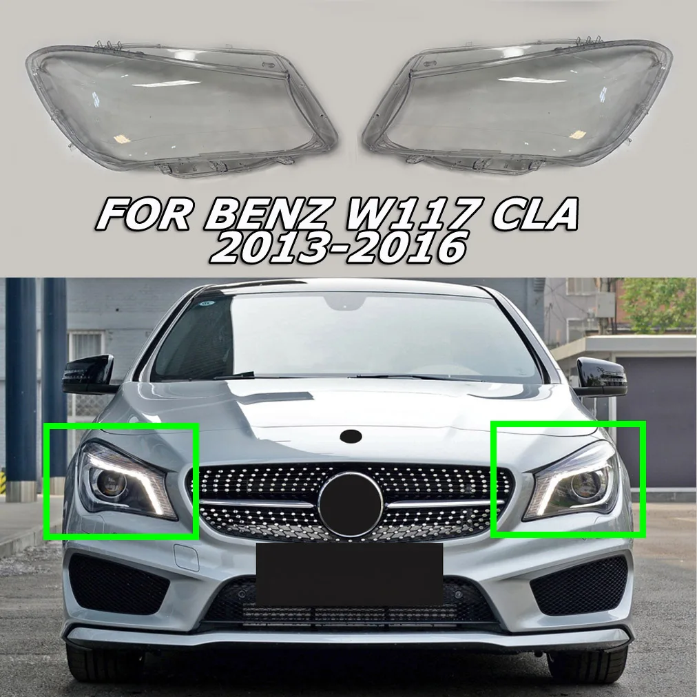 Прозрачный чехол для передней фары автомобиля Benz W117 CLA 2013-2016 
Прозрачный чехол для передней фары автомобиля Benz W117 CLA 2013-2016