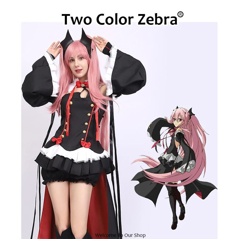 Seraph of The End Owari No Seraph Krul Tepes Cosplay Costume Uniform Dress Cosplay Witch Vampire Little Devil Halloween Costume
Seraph of The End Owari No Seraph Krul Tepes Cosplay Costume Uniform Dress Cosplay Witch Vampire Little Devil Halloween Costume