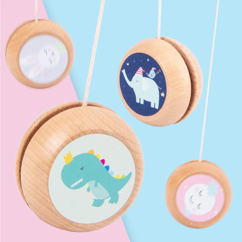 Cute Animal Prints Wooden Yoyo Toys Ladybug Toys Children Wood Yoyo Ball Kids Toys Parent-child Interaction Traditional Toys
Cute Animal Prints Wooden Yoyo Toys Ladybug Toys Children Wood Yoyo Ball Kids Toys Parent-child Interaction Traditional Toys