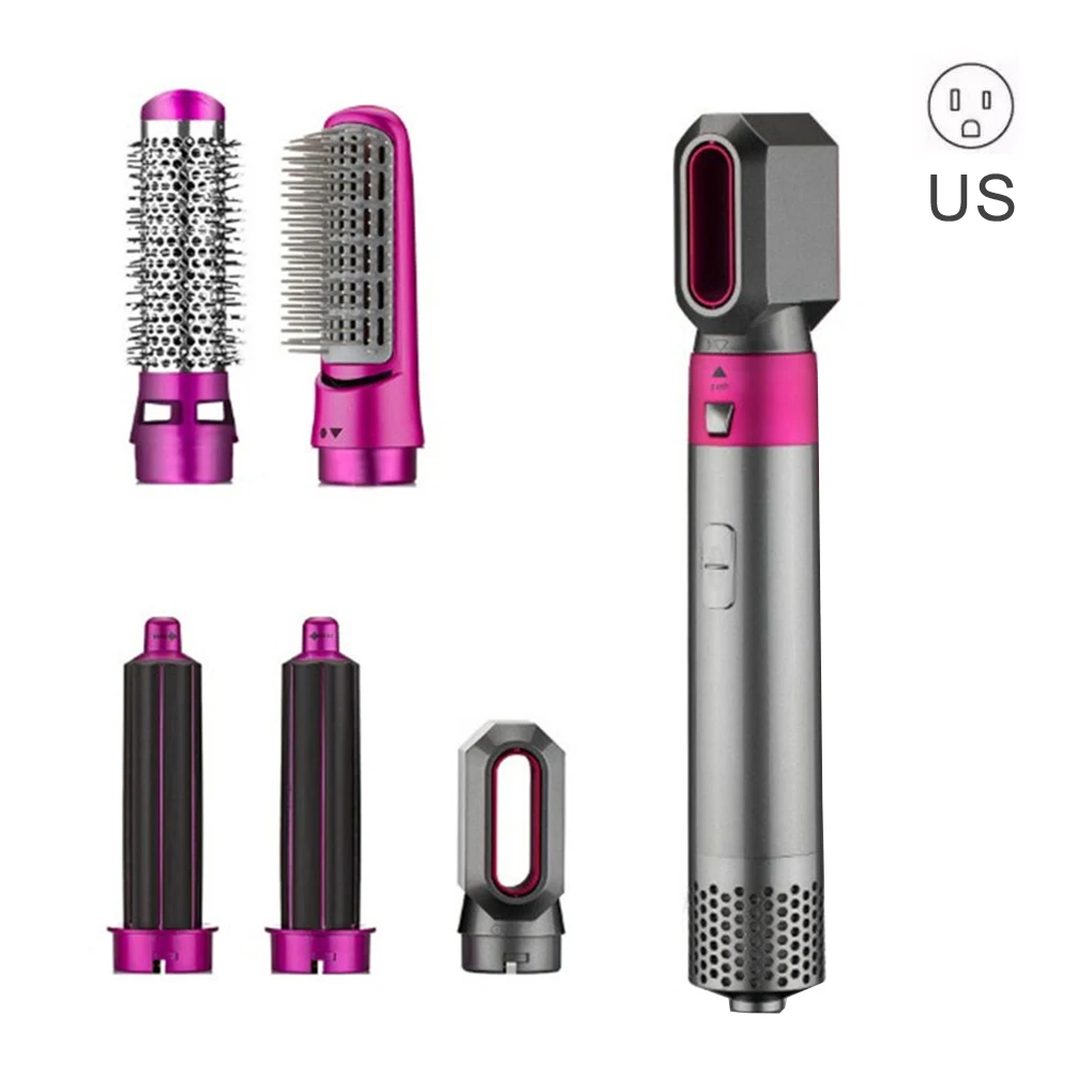 Hair Dryer 5 In 1 Electric Hair Comb Negative Ion Straightener Brush Blow Dryer Air Wrap Curling Wand Detachable Brush Kit Home
Hair Dryer 5 In 1 Electric Hair Comb Negative Ion Straightener Brush Blow Dryer Air Wrap Curling Wand Detachable Brush Kit Home