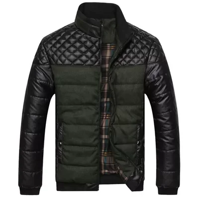 2022New Winter Men Parka Fashion Mens Cotton Thick Jackets Parkas Male Casual PU Patchwork Design Outerwear Coats Clothing YA745
2022New Winter Men Parka Fashion Mens Cotton Thick Jackets Parkas Male Casual PU Patchwork Design Outerwear Coats Clothing YA745