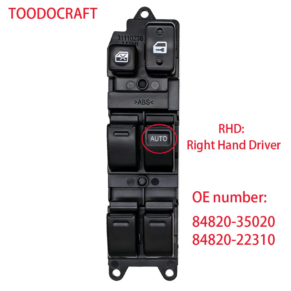 84820-35020 84820-22310 Главный переключатель стеклоподъемников для Toyota Hilux 4Runner Land Cruiser Carina E
84820-35020 84820-22310 Главный переключатель стеклоподъемников для Toyota Hilux 4Runner Land Cruiser Carina E