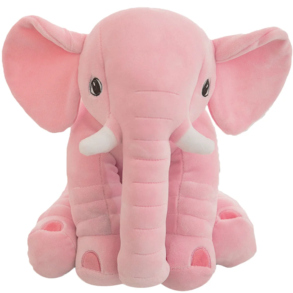 

20cm Baby Cute Elephant Plush Stuffed Toy Cartoon Soft Animal Doll Sleeping Back Cushion Baby Appease Dolls Kid Gift
