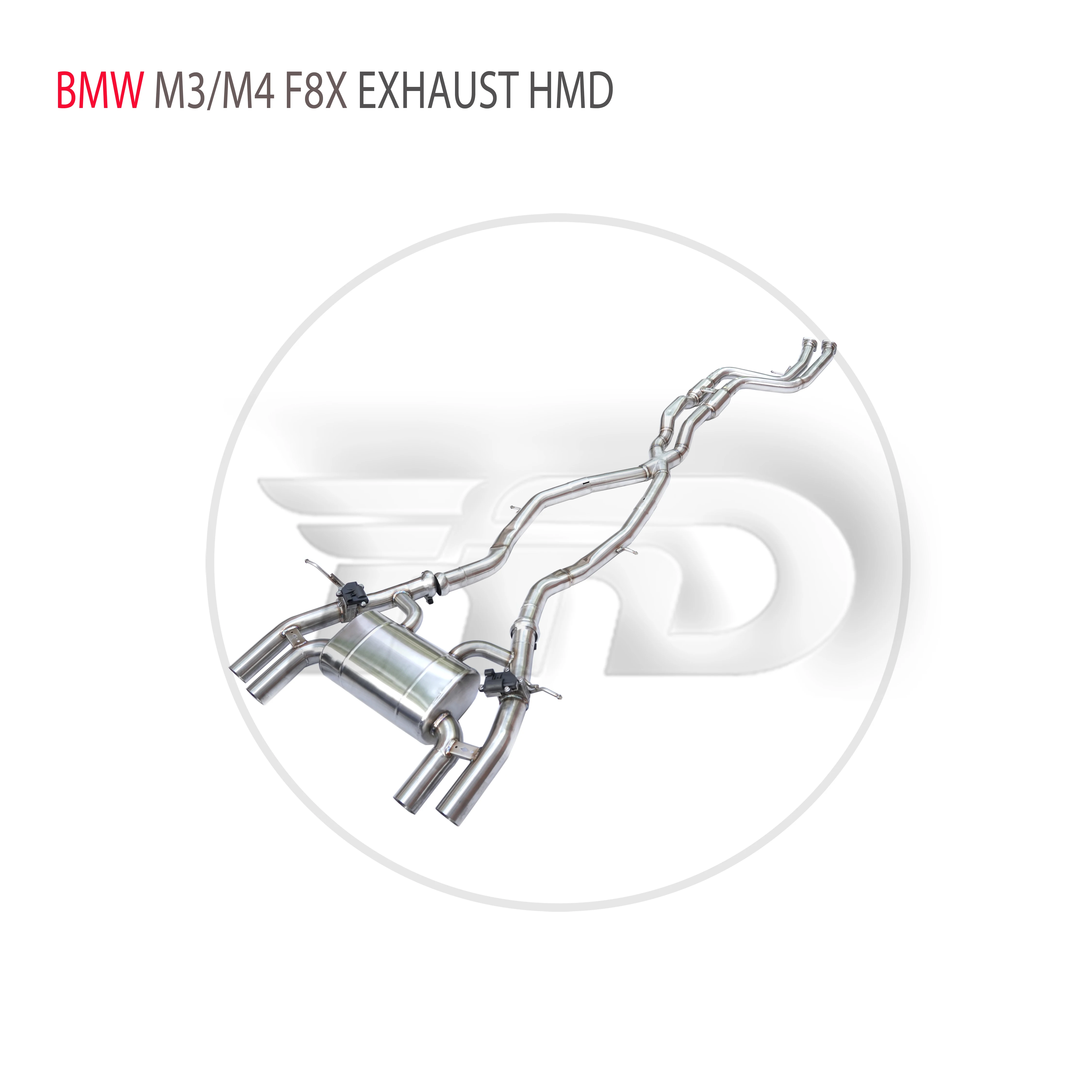 Stainless Steel Exhaust Pipe Is Suitable For BMW M3 M4 F8X Custom Valve Exhaust Muffler For Cars Car Accessories
Stainless Steel Exhaust Pipe Is Suitable For BMW M3 M4 F8X Custom Valve Exhaust Muffler For Cars Car Accessories