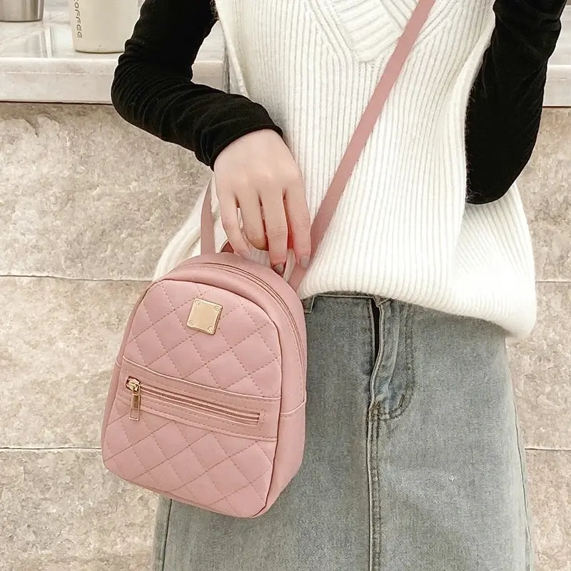 PU Leather Mini Women Backpack Multi Function Ladies Phone Pouch Pack Ladies School Backpack Shoulder Bags for Women Mochilas
PU Leather Mini Women Backpack Multi Function Ladies Phone Pouch Pack Ladies School Backpack Shoulder Bags for Women Mochilas
