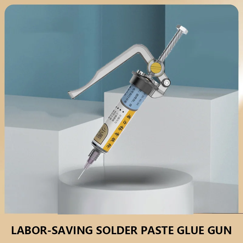 Solder Paste Glue Extruder Glue Gun Welding Oil Green Oil Booster UV Glue Booster Circuit Board Repair Soldering Accessories
Solder Paste Glue Extruder Glue Gun Welding Oil Green Oil Booster UV Glue Booster Circuit Board Repair Soldering Accessories