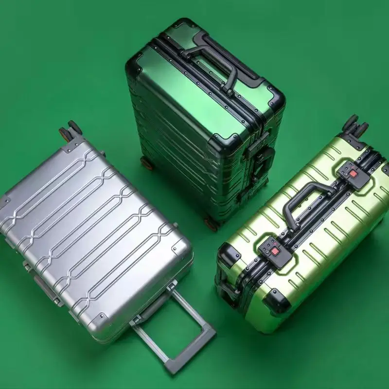 All aluminum magnesium alloy trolley case 2023 new luggage for men and women 20 inch boarding case, high-end password travel cas
All aluminum magnesium alloy trolley case 2023 new luggage for men and women 20 inch boarding case, high-end password travel cas