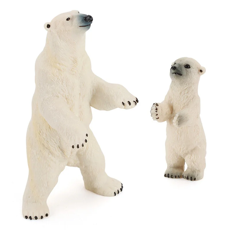 Realistic Arctic Animal Polar Bear Model Solid Standing Polar Bear Cub Action Figures Model Collection Toy for Children Kid Gift
Realistic Arctic Animal Polar Bear Model Solid Standing Polar Bear Cub Action Figures Model Collection Toy for Children Kid Gift
