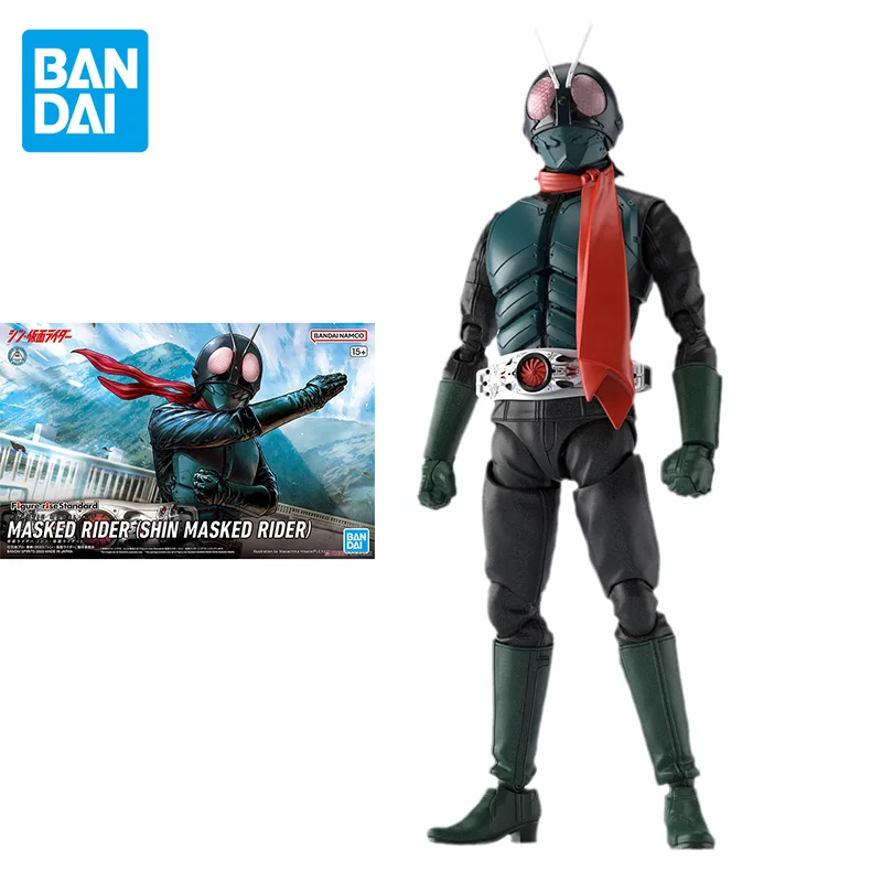 Bandai Original Figure-rise Standard Masked Rider (SHIN MASKED RIDER) Anime Figure Model Action Figure Toys Gifts For Children
Bandai Original Figure-rise Standard Masked Rider (SHIN MASKED RIDER) Anime Figure Model Action Figure Toys Gifts For Children