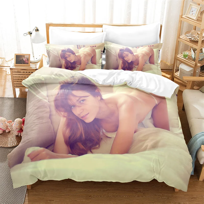 Bedding Set Sexy Woman Duvet Cover Set 3d Queen Bedding Bed Linen Fashion Duvet Cover Bedroom Hotel Comforter Bedding Sets
Bedding Set Sexy Woman Duvet Cover Set 3d Queen Bedding Bed Linen Fashion Duvet Cover Bedroom Hotel Comforter Bedding Sets