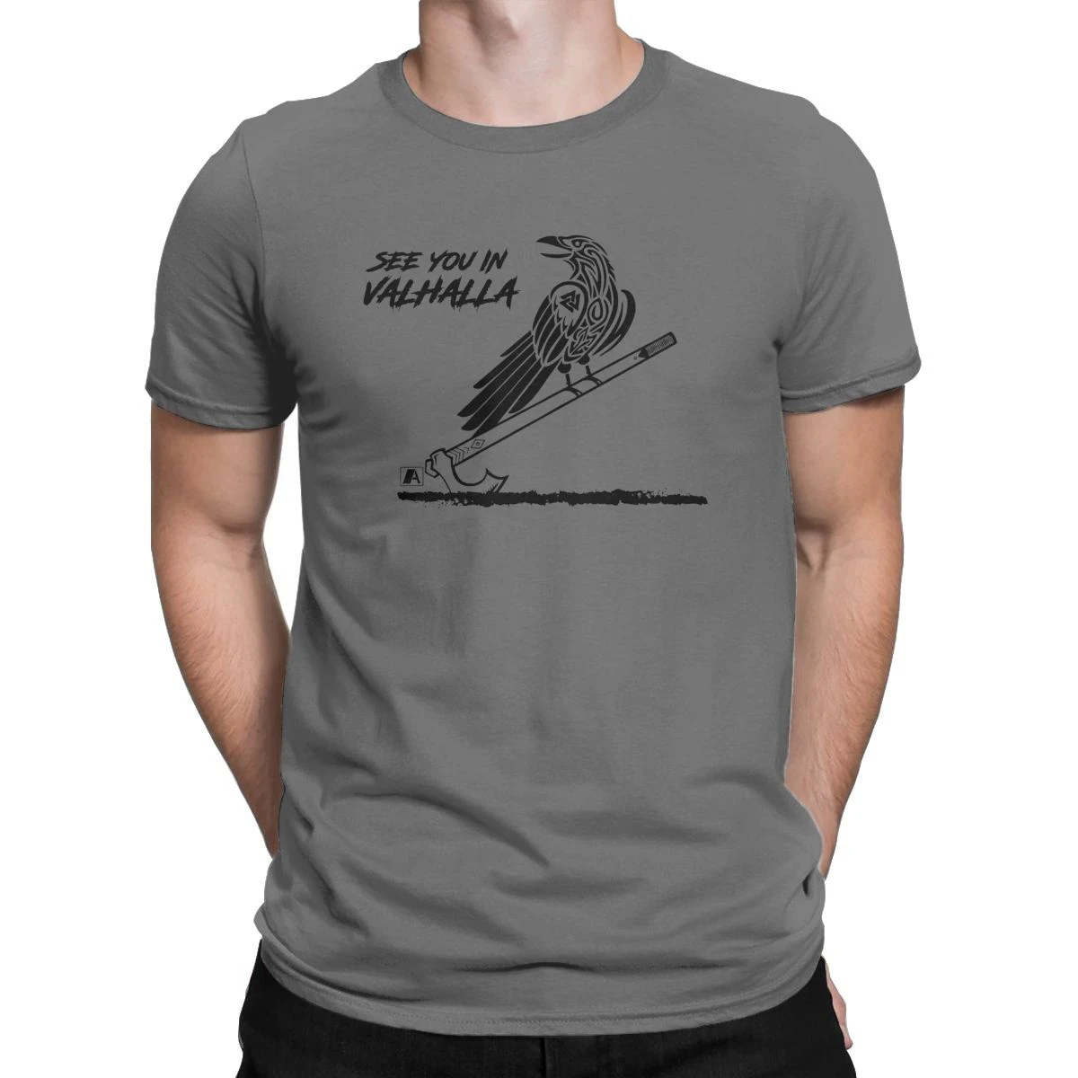 Vintage Viking See You In Valhalla T-Shirt Men Crewneck 100% Cotton T Shirts Short Sleeve Tees Gift Idea Clothes
Vintage Viking See You In Valhalla T-Shirt Men Crewneck 100% Cotton T Shirts Short Sleeve Tees Gift Idea Clothes