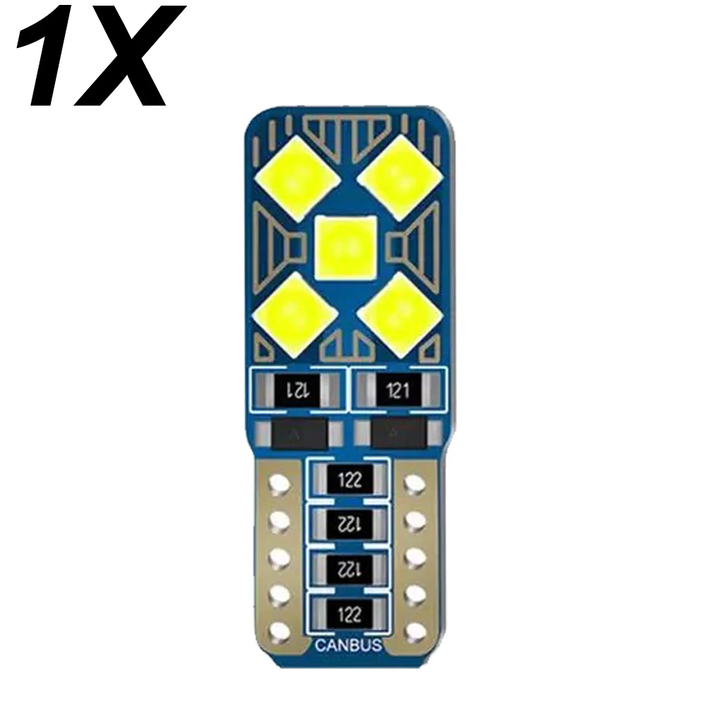 1X T10 Led Canbus W5W Светодиодная лампа для салона автомобиля, 10 светодиодов 2835smd 194 168, без ошибок, для чтения, верхняя Лампа 6000K 
1X T10 Led Canbus W5W Светодиодная лампа для салона автомобиля, 10 светодиодов 2835smd 194 168, без ошибок, для чтения, верхняя Лампа 6000K