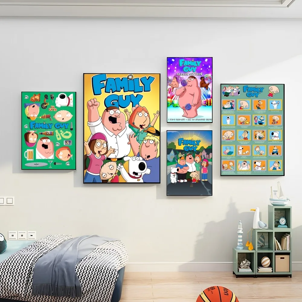 Cartoon G-Guy F-Family Poster Self-adhesive Art Poster Retro Kraft Paper Sticker DIY Room Bar Cafe Vintage Decorative
Cartoon G-Guy F-Family Poster Self-adhesive Art Poster Retro Kraft Paper Sticker DIY Room Bar Cafe Vintage Decorative