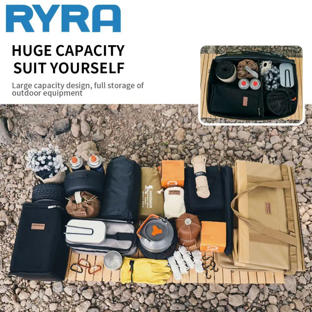 Outdoor Package Nylon Waterproof External Hook Large Capacity Kitchen Storage Car Storage Box Storage Bag Camping Equipment
Outdoor Package Nylon Waterproof External Hook Large Capacity Kitchen Storage Car Storage Box Storage Bag Camping Equipment